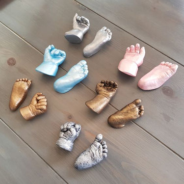 baby kids casting kit for 2 hands feet